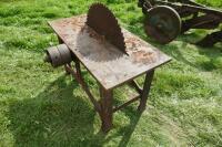 C.HEAL & SONS BELT DRIVEN SAW BENCH - 7