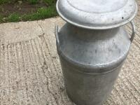 ALUMINIUM MILK CHURN