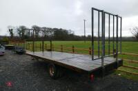 20' SINGLE AXLE BALE TRAILER - 8
