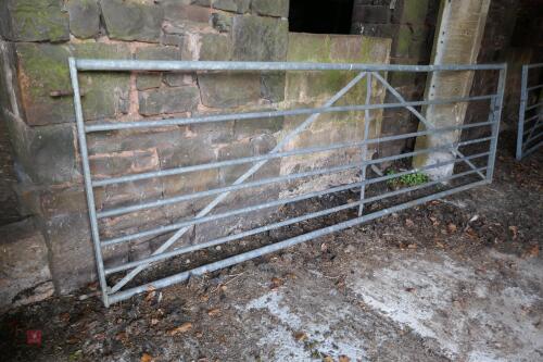 12' GALVANISED FIELD GATE
<br/>