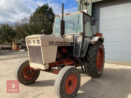 1980 DAVID BROWN 995 2WD TRACTOR