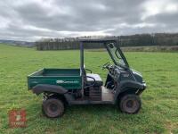 2009 KAWASAKI MULE 4010 RTV - 2