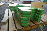 10 X 40KG JOHN DEERE FRONT WEIGHTS - 2