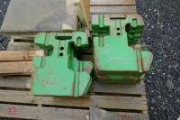 10 X 40KG JOHN DEERE FRONT WEIGHTS - 3