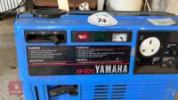 YAMAHA EF600 240V GENERATOR - 2