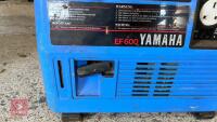 YAMAHA EF600 240V GENERATOR - 4