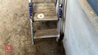 SMALL ALUMINIUM STEP LADDER - 4