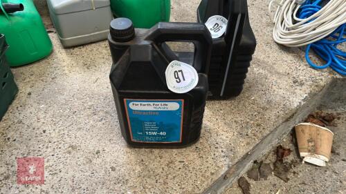 KUBOTA 15W-40 ENGINE OIL APPPROX 4L