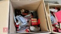 7 BOXS OF HOMELITE CHAINSAW SPARE PARTS - 11