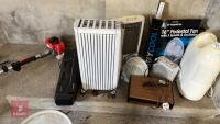 5 HEATERS, 2 FANS DEHUMIDIFIER AND RADIO - 2