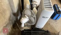 5 HEATERS, 2 FANS DEHUMIDIFIER AND RADIO - 8