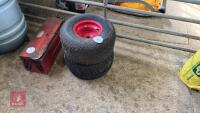 2 TURFMATE TYRES