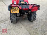 2010 HONDA TRX 250 QUAD BIKE - 4