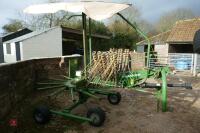 2003 KRONE SWARDO 461 SINGLE ROTOR RAKE - 8