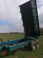 1991 MASSEY FERGUSON 700 DUMP TRAILER - 9