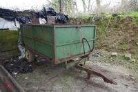 10' SINGLE AXLE TIPPING TRAILER