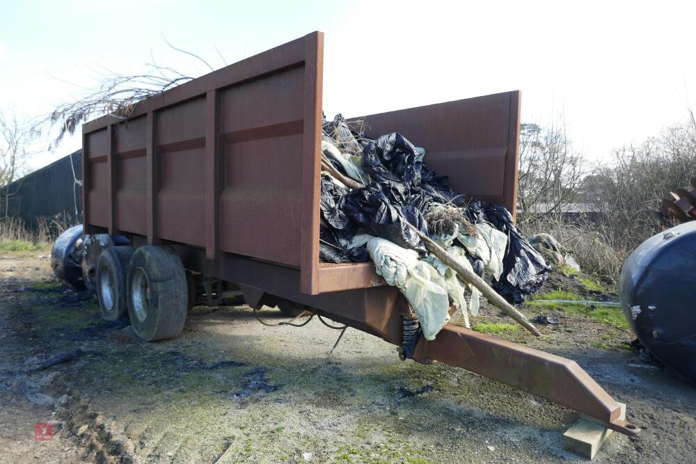 TWIN AXLE GRAIN TRAILER