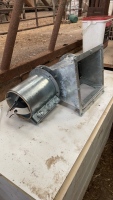 GALVANISED GRAIN SHUTE - 2