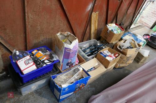 LARGE QTY OF BICYCLE SPARES ETC