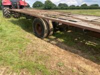 26' SINGLE AXLE BALE TRAILER