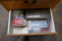 WOODEN DRAWERS & CONTENTS - 8