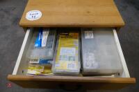 WOODEN DRAWERS & CONTENTS - 14