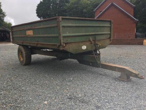 FRASER 4.5T HYDRAULIC TIPPING TRAILER