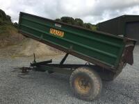 FRASER 4.5T HYDRAULIC TIPPING TRAILER - 4