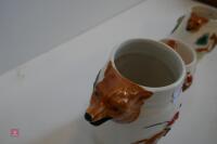 FOX HUNTING THEME TEA POT - 2