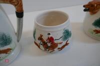 FOX HUNTING THEME TEA POT - 5