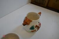 FOX HUNTING THEME TEA POT - 7