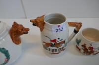 FOX HUNTING THEME TEA POT - 8