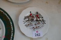 4 X DIFFERENT HUNTING SCENE PLATES - 5