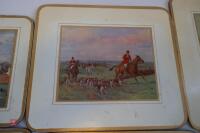 6 X HUNTING SCENE TABLE MATS - 5