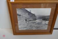 FRAMED BLACK & WHITE PHOTO - 2