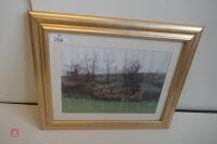 FRAMED DSSH HUNTING PHOTO