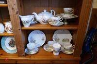 21 PIECE HUNTING SCENE TEA SET - 3