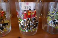 3 X HUNTING SCENE WHISKY GLASSES - 4