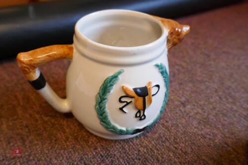 FOX HUNTING THEME TEA POT