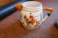 FOX HUNTING THEME TEA POT - 2