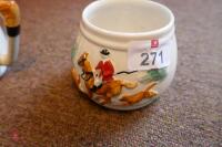 FOX HUNTING THEME TEA POT - 4