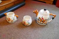 FOX HUNTING THEME TEA POT - 6