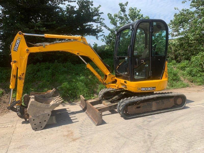 2008 JCB 8030 3.3T ZTS MINI DIGGER