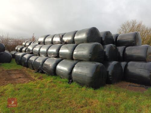 130 BALES OF SILAGE/HAYLAGE