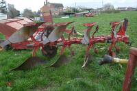 KUHN TRE65 NSH 4F REVERSIBLE PLOUGH - 9