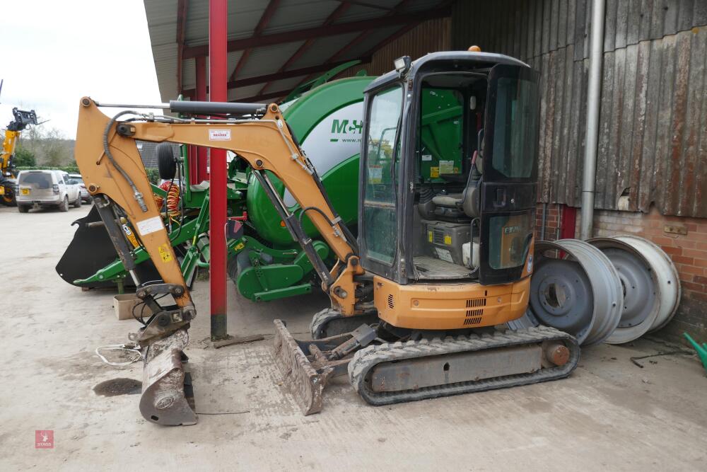 2015 CASE CX26B MINI EXCAVATOR