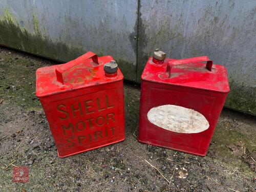 VINTAGE FUEL CANS