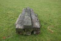 7 X 8' RAILWAY SLEEPERS