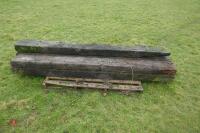 7 X 8' RAILWAY SLEEPERS - 7