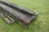 7 X 8' RAILWAY SLEEPERS - 8